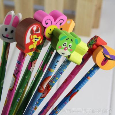 卡通動(dòng)物大頭橡皮鉛筆 趣味學(xué)習(xí)用品批發(fā)指南